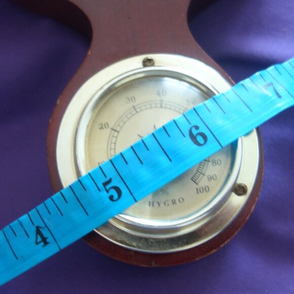 Vintage Weather Station Includes Thermometer, Thermor Barometer and Hygrometer - Picture 4 of 15